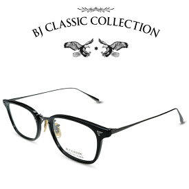 BJ CLASSIC COLLECTION COMBI COM-545NT C-1-15 ブラック ガンメタ BJクラシックコレクション 度付きメガネ 伊達メガネ メンズ レディース 本格眼鏡 （お取り寄せ）