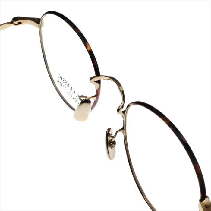 BJ CLASSIC COLLECTION PREMIUM PREM-116S NT C-6-2 Mtゴールド デミ BJクラシックコレクション  度付きメガネ 伊達メガネ メンズ レディース プレミアム 本格眼鏡 （お取り寄せ） | メガネ＆サングラス REI-GLASSES