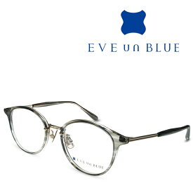 EVE un BLUE イヴ アン ブルー GARDEN ANEMONE Night Gray メガネ フレーム 度付きメガネ 伊達メガネ メンズ レディース チタン 日本製 本格眼鏡