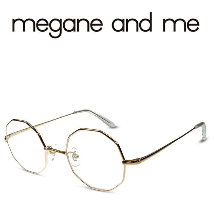 楽天市場】megane and me メガネアンドミー GEO GP GOLD メガネ  