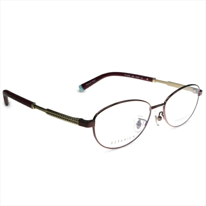 楽天市場】Tiffany ティファニー メガネ フレーム TF1144TD 6015 Wine 