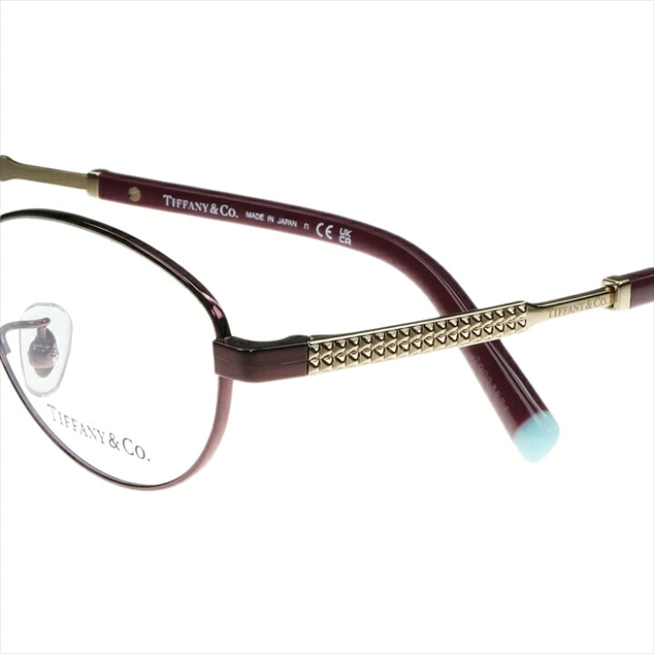 楽天市場】Tiffany ティファニー メガネ フレーム TF1144TD 6015 Wine 