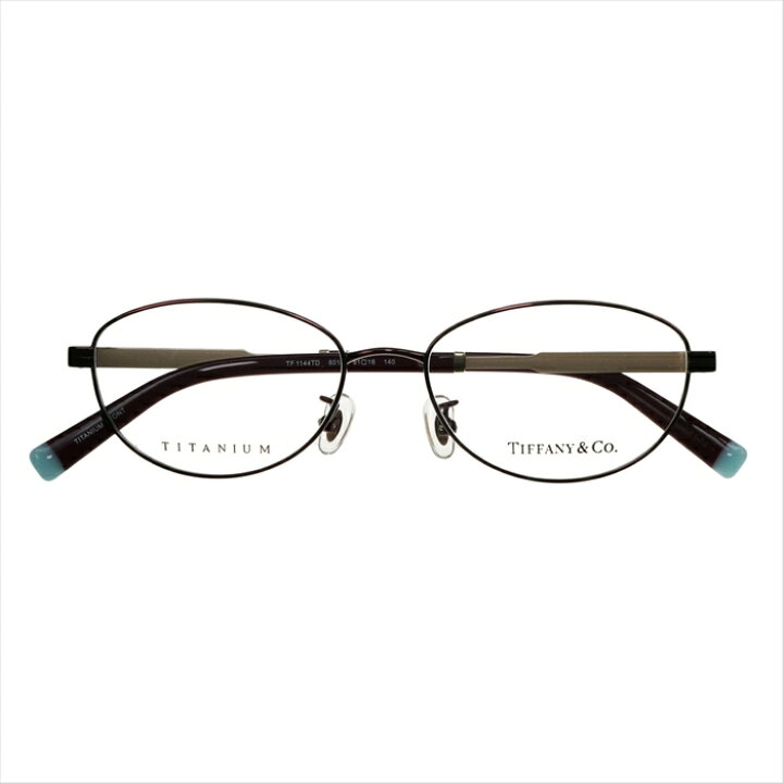 楽天市場】Tiffany ティファニー メガネ フレーム TF1144TD 6015 Wine 