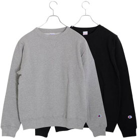 「あす楽対応可」【Champion/チャンピオン】クルーネックスウェットシャツ "23SS MADE IN USA"（オックスフォードグレー/ブラック）（M/L）（C5-P001）