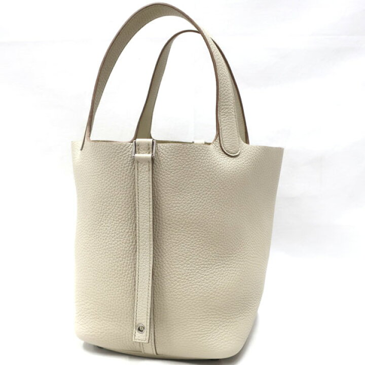 美品 HERMES ピコタンロック 22 MM トリヨンクレマンス バッグ 定番 