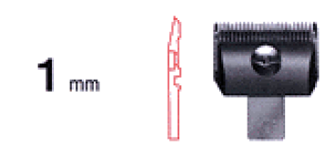 1【6個セット】SPEEDIK スピーディク 替刃 バリカン スピーディク スピーディク純正替刃 6mm バリカン ペット用バリカン 犬