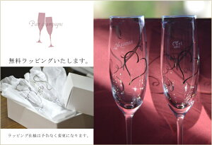 楽天市場 送料無料 名入れペア ハートイラスト入りシャンパングラス 2個セット グラス 名入れ グラス ペア 結婚祝いプレゼント 彼氏 母の日 父の日 ペアギフト 名入れできる雑貨屋 リコルド
