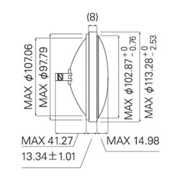 楽天市場】ウシオ JP100V300WC/N/S3/S シールドビーム ハロゲンランプ 