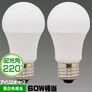 �A�C���X�I�[���} LDA7N-G-6T52P LED�d�� ��ʓd���` 60W���� �����F���� �L�z�� 2�p�b�N LDA7NG6T52P