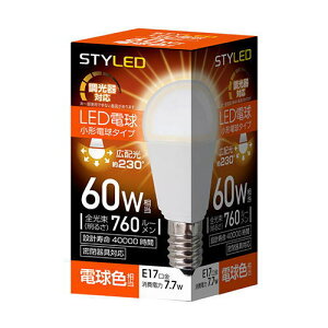 STYLED HA6D17L1 LEDd E17`d` 60W dF EΉ Lz
