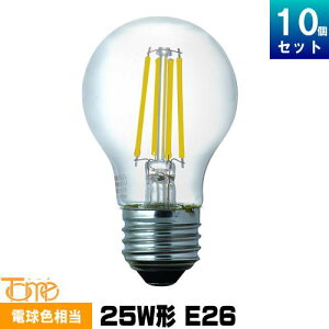 ^H LG502LC25E26TM LEDd 10Zbg ʋ^ NA E26 25W` dF tBg` Tome [10][Zbgi]