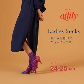 20％OFF【正規品 公式】 オイリリー レディース 靴下 24-25cm f24wti9000