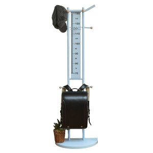 【クーポン配布中】ランドセルラック ハンガーラック 身長計 子供 おしゃれ 身長計付きランドセルラック フットメジャー キッズラック スリム ランドセルスタンド ランドセル収納 子供部