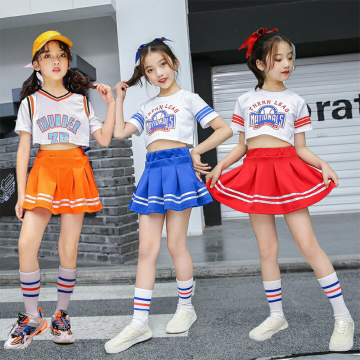 楽天市場】ダンス衣装 セット キッズダンス衣装 セットアップ 2点 