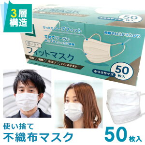 }XN 50 ݌ɂ ĝ }XN sDz  ӂ t  3w\ jp lp 炩 tBbg 1 ԕ  ECX΍  PG`Pbg ho FIT MASK   
