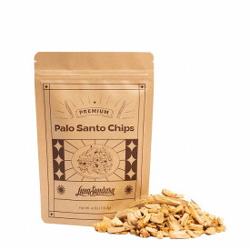 ルナスンダラ (Luna Sundara) Premium Palo Santo Chips プレミアム パロサント チップ香木[4oz入りPack]　日本代理店直営