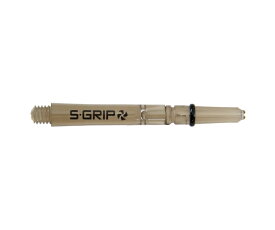 【メール便OK】ダーツ シャフト【ハローズ】スーパーグリップ スピン ミディアム スモーキー