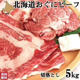 和牛 切り落とし おぐにビーフ 5kg (500g×10) 北海道産 黒毛和牛 牛肉 北斗市 産地直送 生産者直送 送料無料