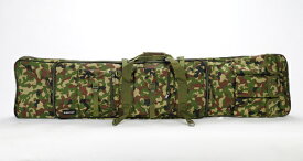 Broptical ダブル ソフト ガンケース 3ポケット　サバゲー　装備　備品　用品　ライフルケース　約 120 cmサイズ ソフトガンケース 自衛隊 自衛隊迷彩 陸上自衛隊 陸自 バッグ