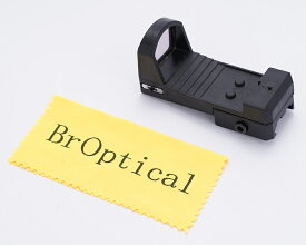 Broptical 超軽量 オープンドットサイト ダットサイト P1x25 カメラ用照準器 ホットシュー対応 20mmレイル対応 カメラ ドットファインダー レッド/グリーン