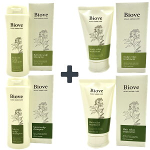 DEMI f~ BIOVE rI[u Shampoo 250ml & Treatment 240g Vv[ 250ml & g[gg 240g