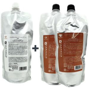 DEMI �f�~ COMPOSIO �R���|�W�I CX REPAIR SHAMPOO CX���y�A�V�����v�[ 450ml �i�l�ւ��j & CX REPAIR TREATMENT CX���y�A�g���[�g�����g 450g �i�l�ւ��j