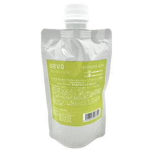 DEMI �f�~ UEVO design cube �E�F�[�{ �f�U�C���L���[�u airloose wax �G�A���[�Y���b�N�X 200g