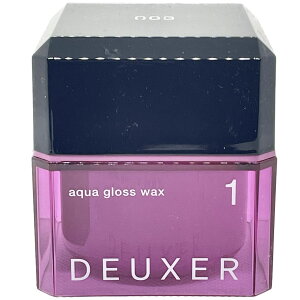 NUMBER THREE io[X[ DEUXER f[T[ Aqua gloss wax ANAOXbNX 1 80g