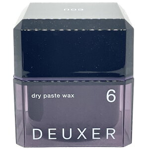 NUMBER THREE io[X[ DEUXER f[T[ Dry paste wax hCy[XgbNX 6 80g