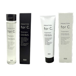NUMBER THREE io[X[ PROACTION for C. vANV tH[V[ Shampoo 170ml & Treatment 150g Vv[ 170ml & g[gg 150g