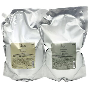 NUMBER THREE �i���o�[�X���[ ilga �C���K Shampoo 3000ml & Treatment S 3000g ��p �V�����v�[ 3000ml & ��p �g���[�g�����g S 3000g