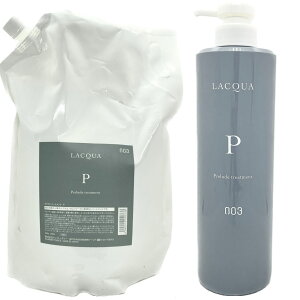 NUMBER THREE io[X[ LACQUA NA Treatment P & Bottle g[gg P 3000g & plփ{g