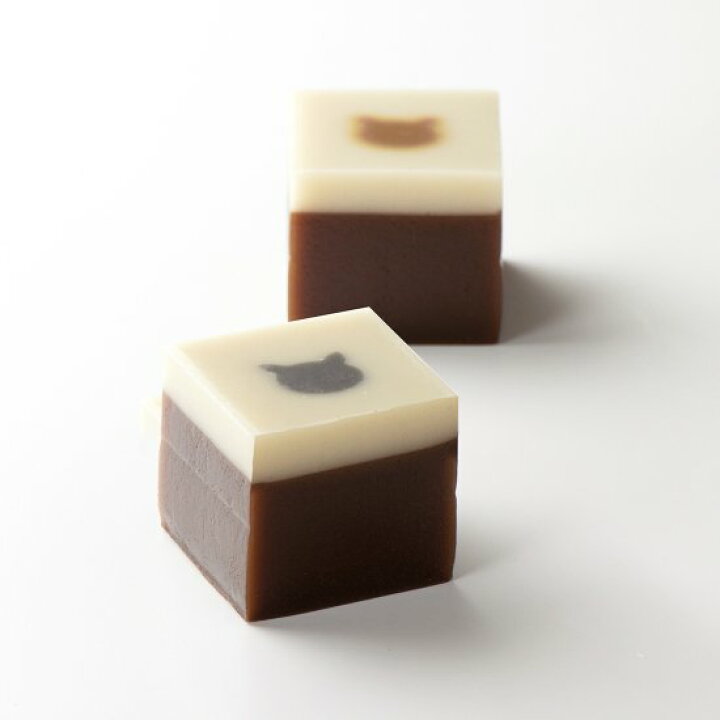 楽天市場 バレンタイン ギフト 和菓子 チョコ羊羹 まちねこ 冬の和菓子 ねこ 猫 ネコ にゃんこ 2月22日 猫の日 かわいい スイーツ チョコレート 羊かん あん ようかん 和洋折衷 彩雲堂 松江 彩雲堂 楽天市場店