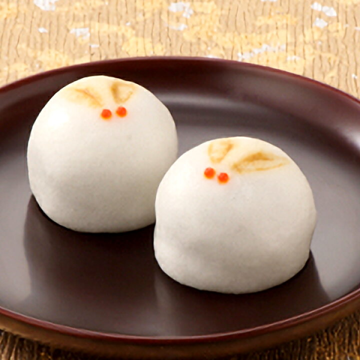 楽天市場 秋限定 和菓子 月のうさぎ ５個入お月見 お菓子 うさぎ 団子 饅頭 敬老の日 ギフト 彩雲堂 彩雲堂 楽天市場店