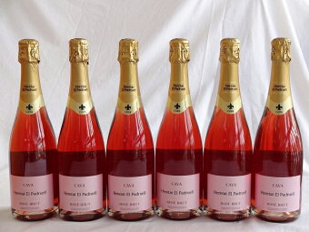 7本セットカヴァエレタットエルパドルエルブリュットロゼ(スペイン)辛口750ml×7本