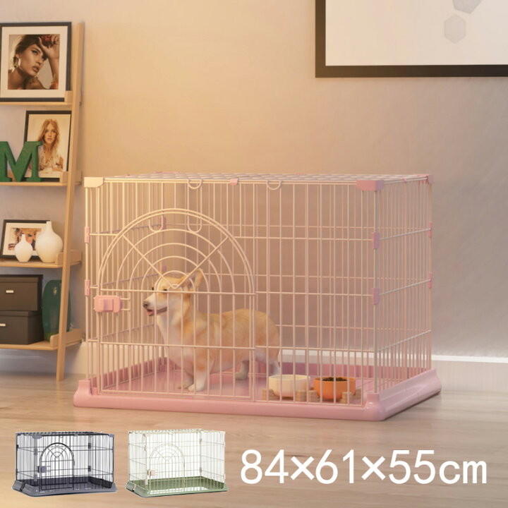楽天市場】ペットゲージ 犬ケージ 猫ケージ 猫サークル 小型犬用 室内 