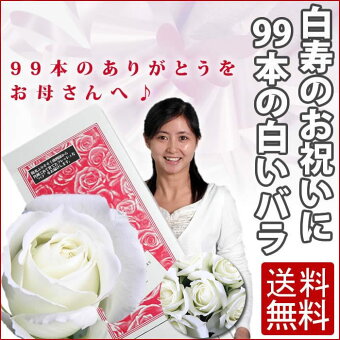 楽天市場 白寿祝い 白いバラの花束 50cm 99本 無料ラッピング 産地直送 宅配便 送料込み 徳島県産 コロナ応援薔薇 生花 切り花 切花 99歳 長寿祝い 誕生日プレゼントプレゼント ありがとうわくわくの阿波の産直便 楽天市場 白寿祝い 白いバラの花束 50cm 99本 無料ラッピング 産地直送 宅配便 送料込み 徳島県産 コロナ応援薔薇 生花 切り花 切花 99歳 長寿祝い 誕生日プレゼントプレゼント ありがとうわくわくの阿波の産直便