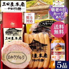 三田屋本店 ハムギフトセット（SEY-4） 《 ロースハム ポークソーセージ 》 内祝 詰合せ 贈答 返礼 贈り物 老舗 転勤 結婚祝い 引き出物 手土産 お持たせ 母の日