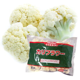 JFDA そのままOK! カリフラワー 500g IQF 冷凍野菜 ジェフダ GCP26