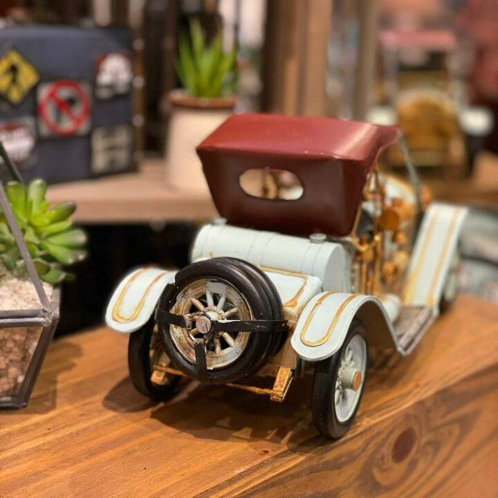 楽天市場】ブリキカー クラシックカー 43020 ブリキ おもちゃ 車 