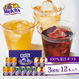 ウェルチ 100%果汁ギフト 12本 W-15 W15 ジュース 詰合せ 【のし包装可】_
