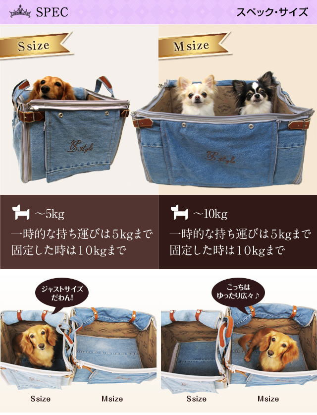再入荷 ドライブボックス インディゴ Ｍサイズ【〜10kg】 小型犬 犬猫兼用 車 犬用 【在庫商品】【あす楽対応】 | ルシアン・エ・サヨ