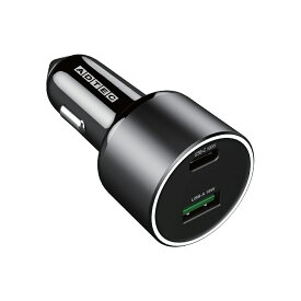 アドテック シガーソケット PD充電器 100W 2ポート 【USB-C+USB-A】カーチャージャー【ACPD-V100AC】