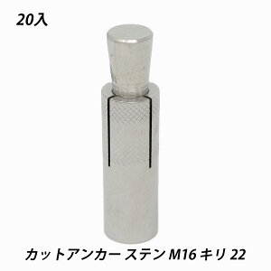 yő15 12/11()01:59܂ŁzJbgAJ[ SUS M16 L22 20 z yV  P[ubN  Xe z[N