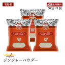 【宅配便】アンビカ ジンジャーパウダー 500g 3個セット Ambika 生姜粉末 Ginger Powder インド産 アンビカ HALAL ハ…