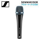 Sennheiser ゼンハイザー E 945 スーパーカーディオイド型ダイナミックマイクロホン 【国内正規品】 009422 メーカー保証2年 ライブボーカルマイク 優れたハウリング抑制力 堅牢なメタルハウジング