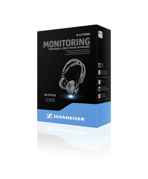 楽天市場】Sennheiser ゼンハイザー HD 25 PLUS 密閉型ダイナミック 