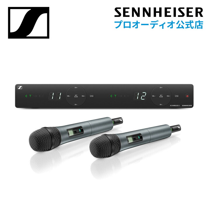 楽天市場】Sennheiser ゼンハイザー XSW 1-825 DUAL-JB 2chボーカル 