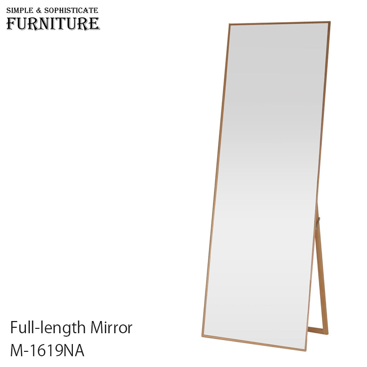 市場 M-1619NA Tight Style Mirror タイト スタイル ミラー ワイド おしゃれ 全身鏡 ナチュラル シンプル 可愛い  かっこいい ナチュラル 北欧 インテリア 家具 収納 | SG SHOP outdoor