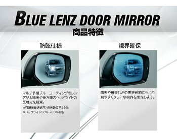 C-HRブルーミラーレンズ【安値挑戦価格】サイドミラードアミラーウインカーミラーブルーレンズ送料無料外装パーツカスタムCHR